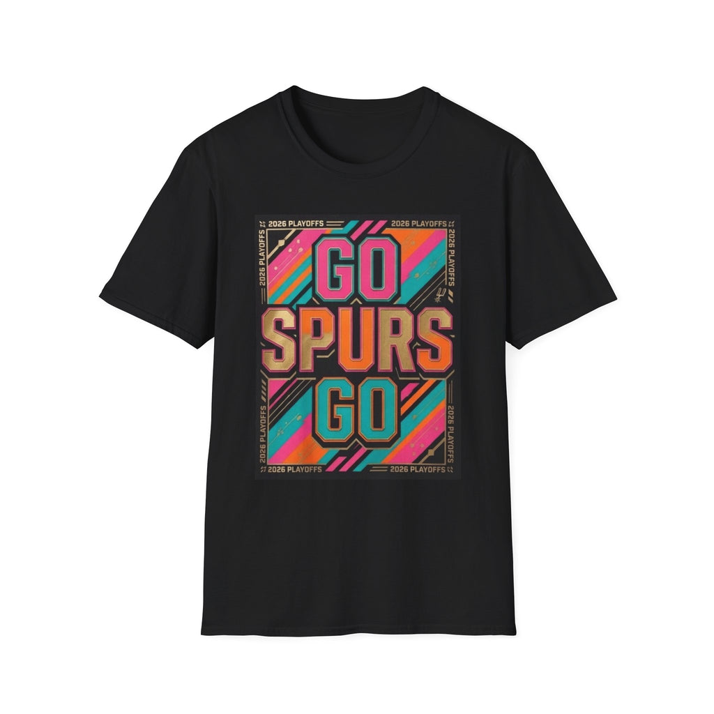 Go Spurs Go Fan Tee 2026 Playoffs Edition