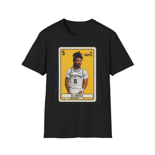 El Castle San Antonio Spurs Steph Castle T-Shirt
