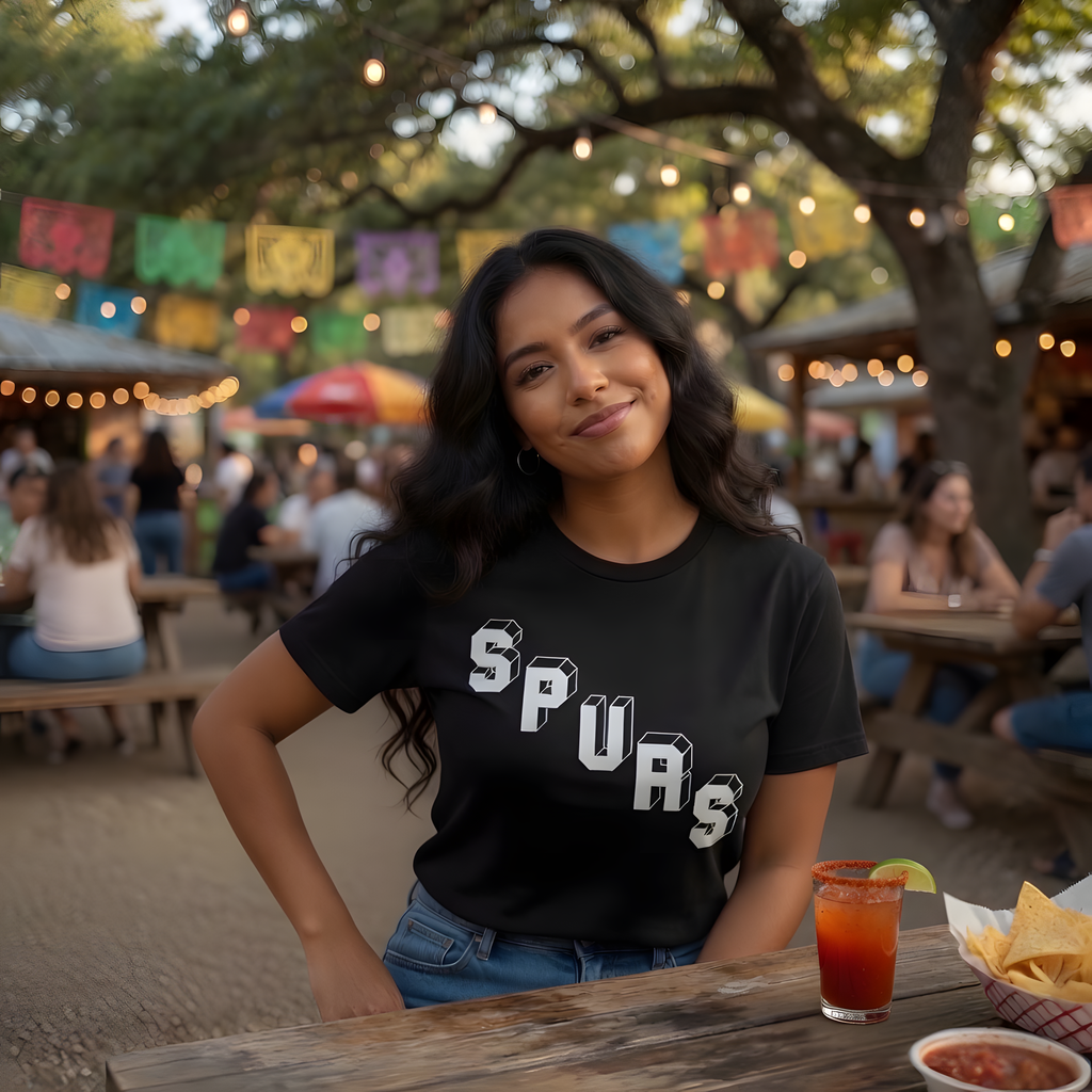San Antonio Spurs Varsity Tee | Basketball Shirt | Streetwear Graphic Tee | Fan Gameday Gift