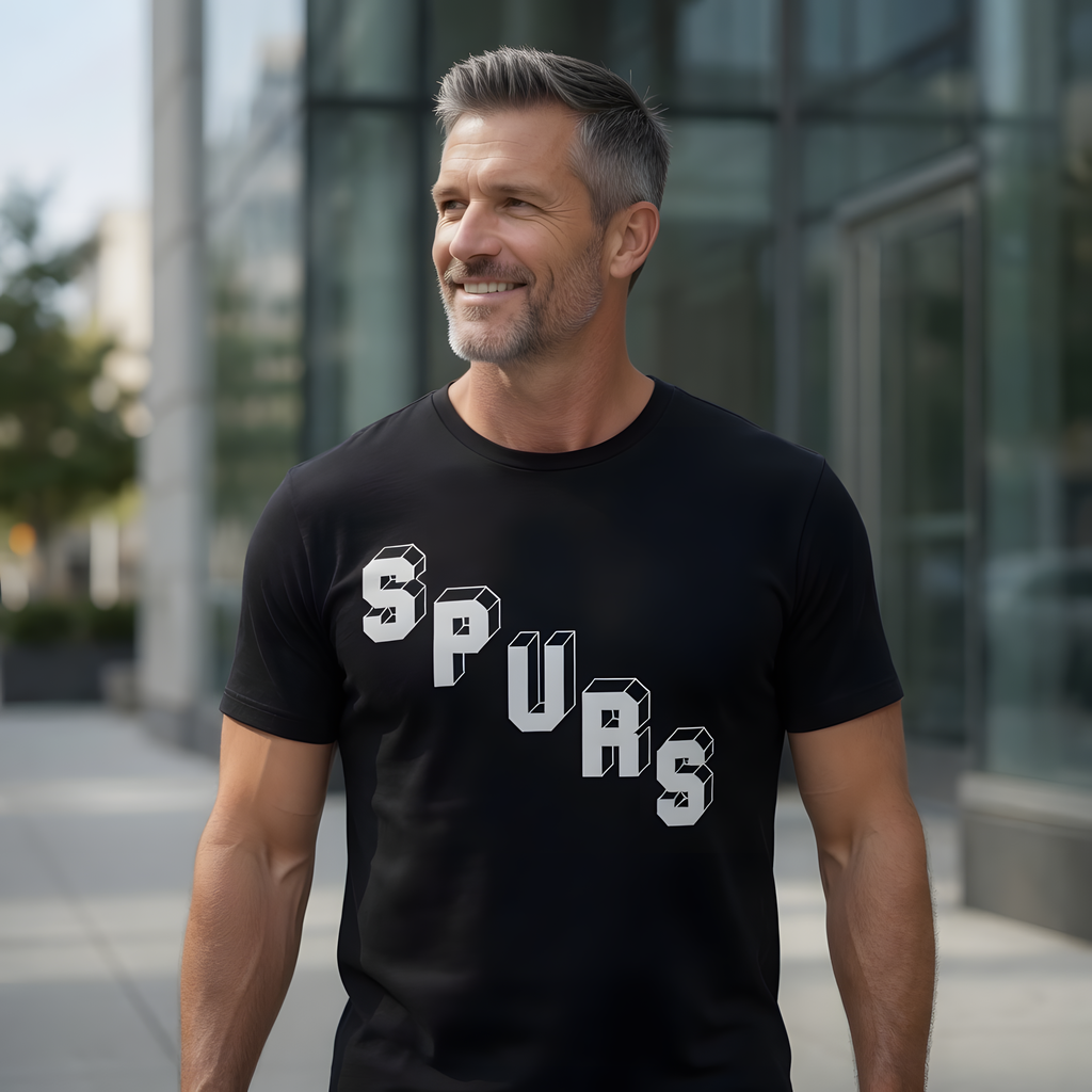 San Antonio Spurs Varsity Tee | Basketball Shirt | Streetwear Graphic Tee | Fan Gameday Gift