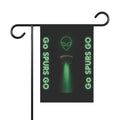 Yard and Garden Flag - 12x18 Double Sided - The Alien over SA
